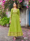 Womaniya Vol 15 By Blue Hills Rayon Foil Printed Anarkali Kurtis Wholesale Shop In Surat
